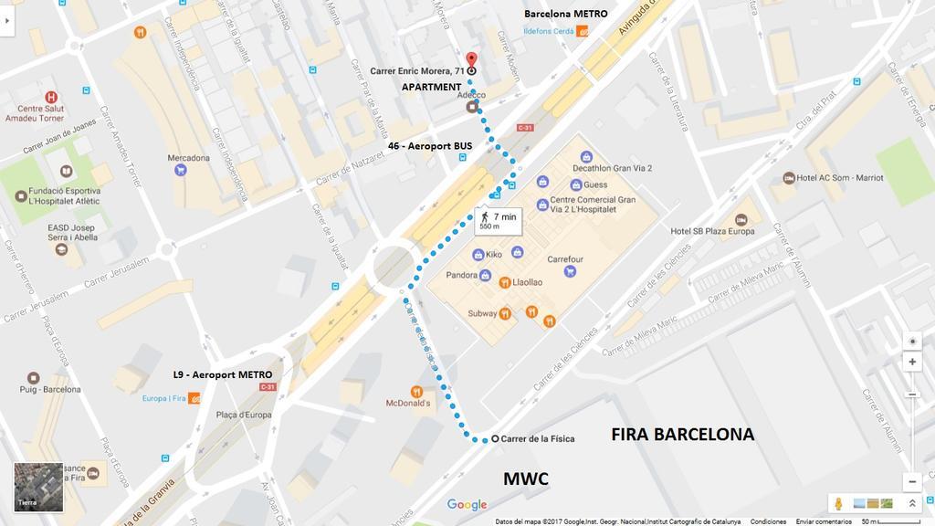 Apartamento Fira Barcelona L'Hospitalet de Llobregat Exterior photo
